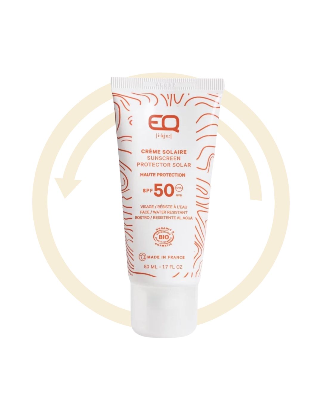 EQ Crème solaire SPF 50 - 50ml
