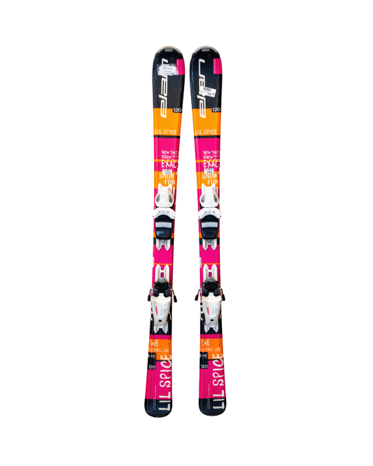 Elan Occasion - Ski Alpin - Elan Junior Lil Spice - Noir / Orange