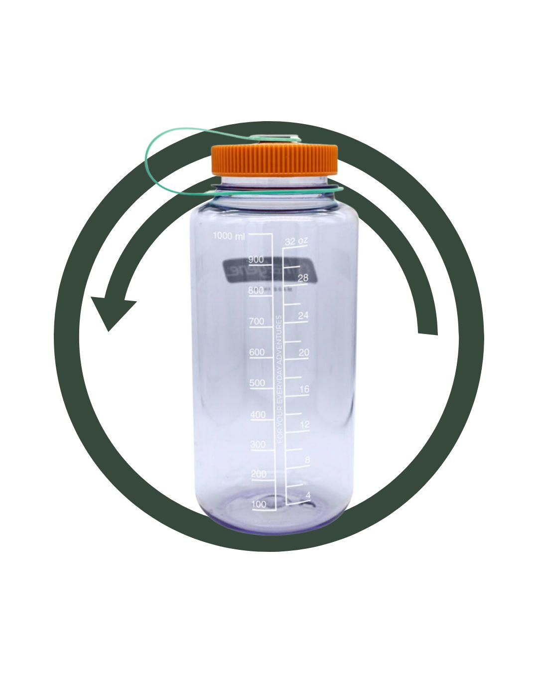 Nalgène Gourde large ouverture 1L