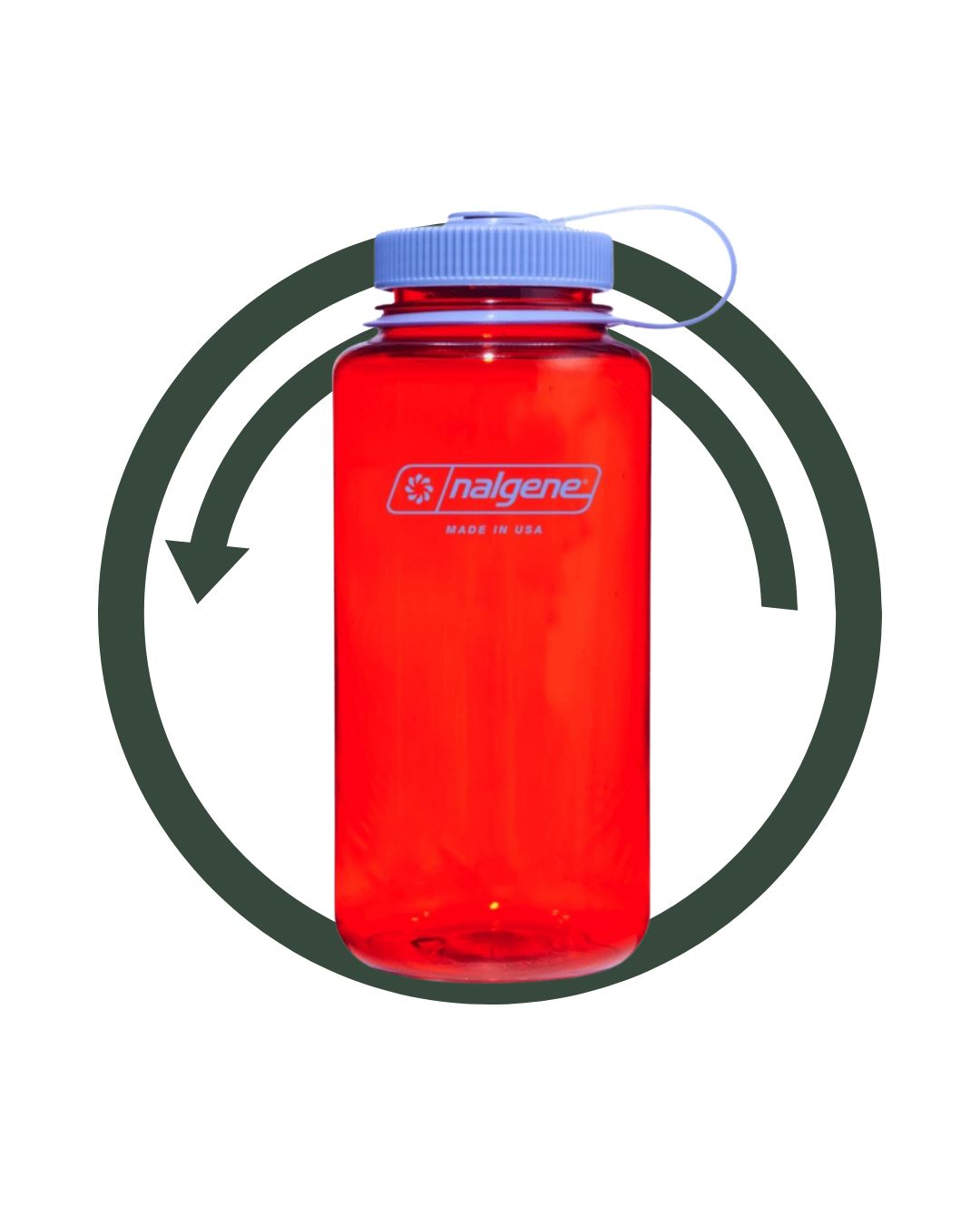 Nalgène Gourde large ouverture 1L