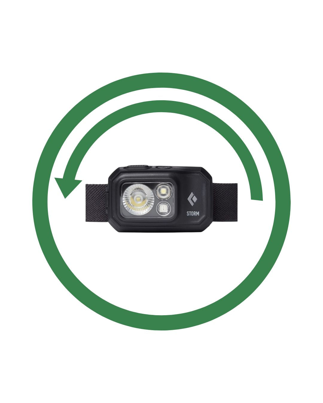 Black Diamond Lampe frontale Storm 450 lumens-waterproof
