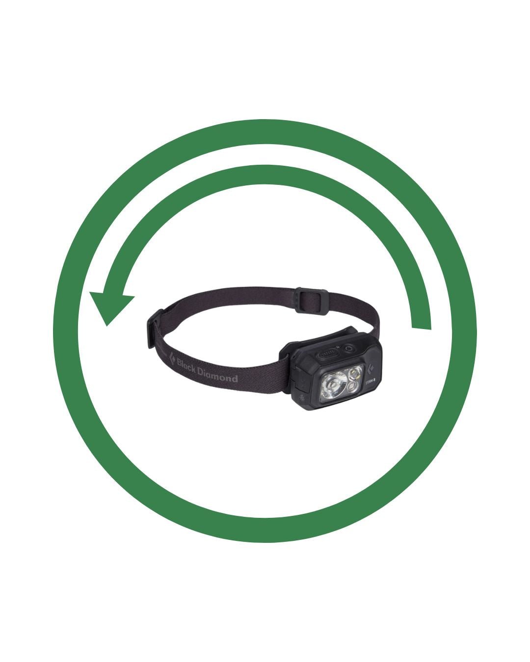 Black Diamond Lampe frontale Storm R 500 lumens-waterproof - rechargeable