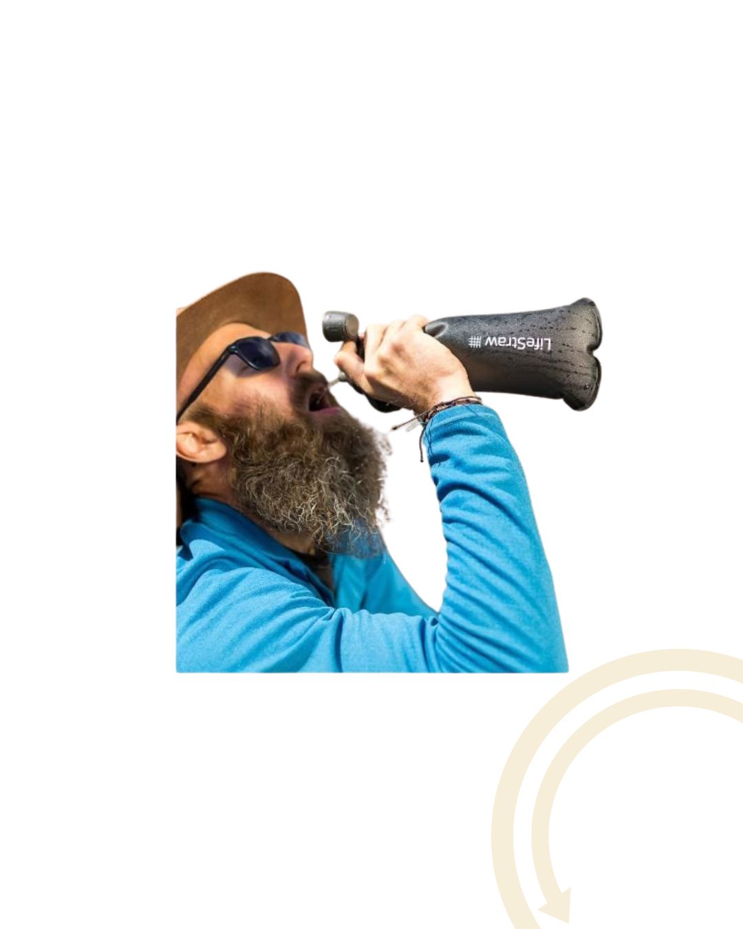 LifeStraw GOURDE/LIFESTRAW FLEX PEAK SERIES - DARK MOUTAIN