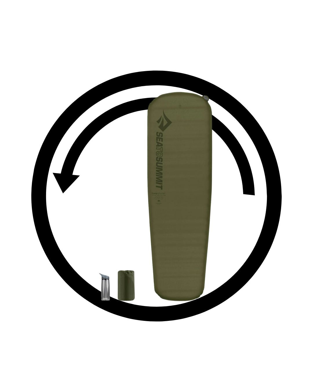 Sea to Summit Matelas Camp mat plus Self inflating RV 4,3- Regular