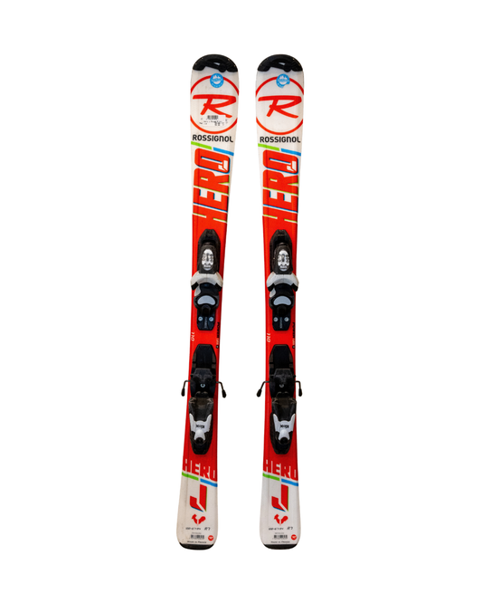 Rossignol Occasion - Ski Alpin - Rossignol Junior Hero J - Rouge / Blanc