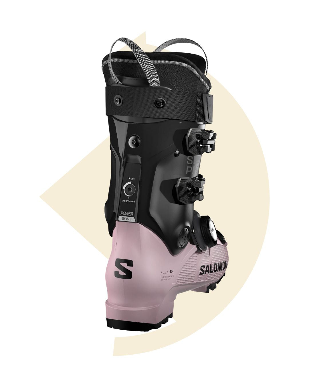 Salomon- Chaussures de ski alpin S/pro Supra Boa 95 pink 95 W GW