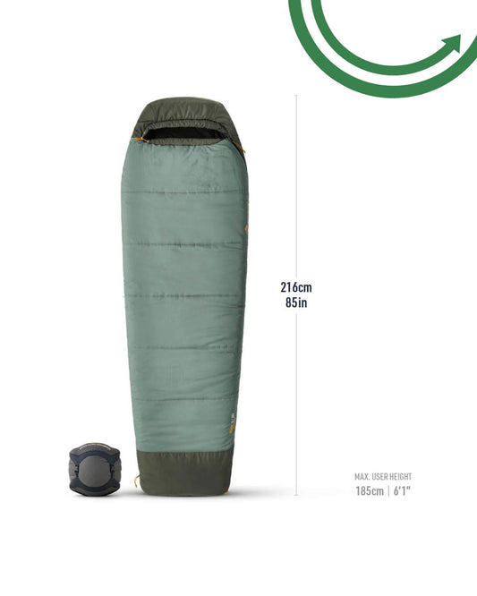 Sea to Summit Sac de couchage Boab -1°C|30°F-Short-Gris