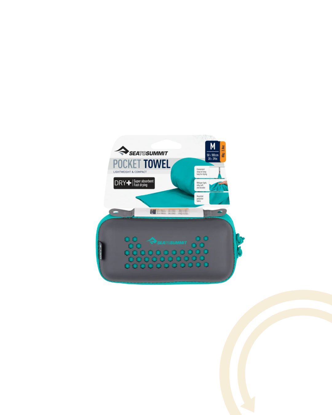 Sea to Summit SERVIETTE MICROFIBRE - POCKET TOWEL