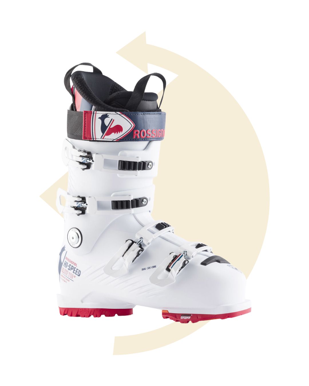 Rossignol- Chaussures de ski alpin Hi Speed Elite 110 LV GW