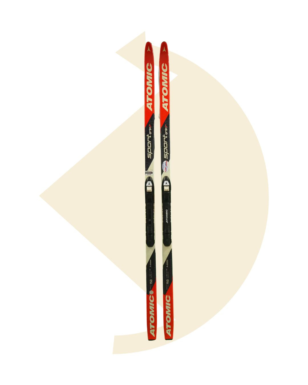 Atomic- Skis de fond Sport Grip Junior+ fixations