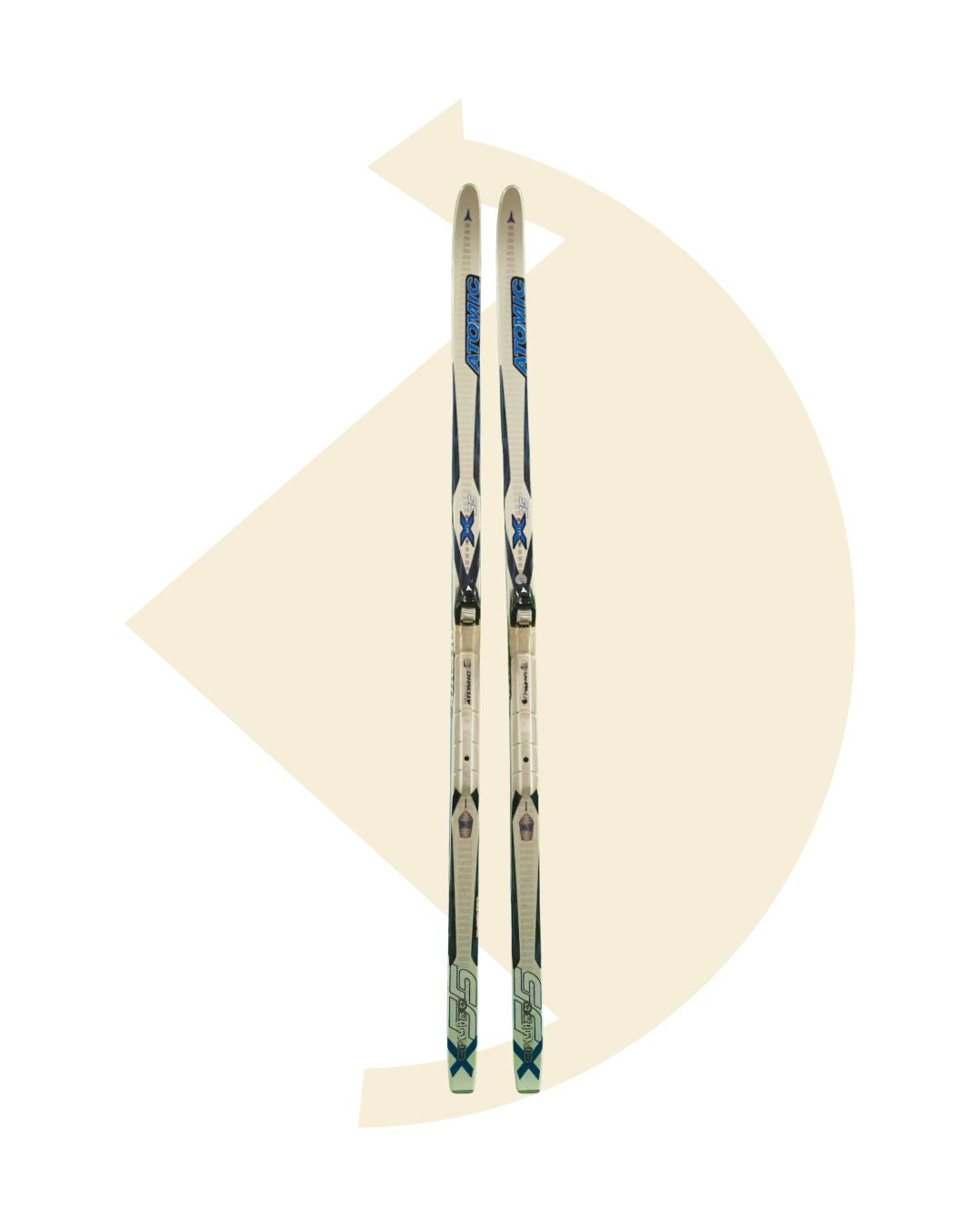 Atomic- Skis de fond X Cruise 55 + fixations