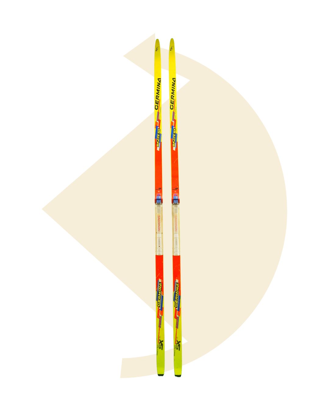 Germina- Skis de fond Skate SX+ fixations