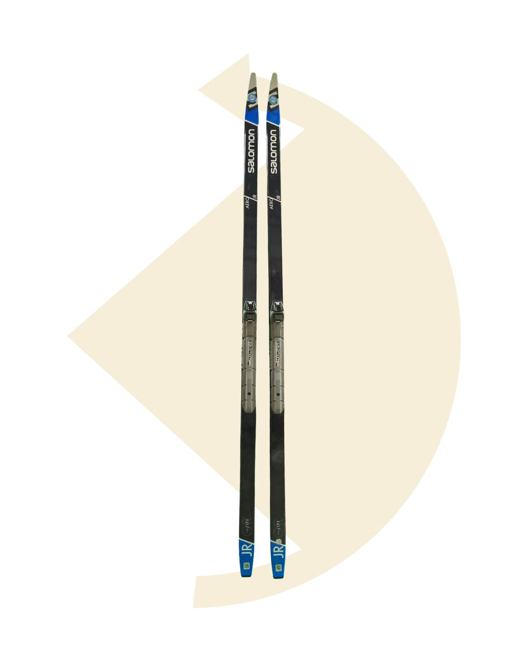 Salomon- Skis de fond Aero Junior+ fixations