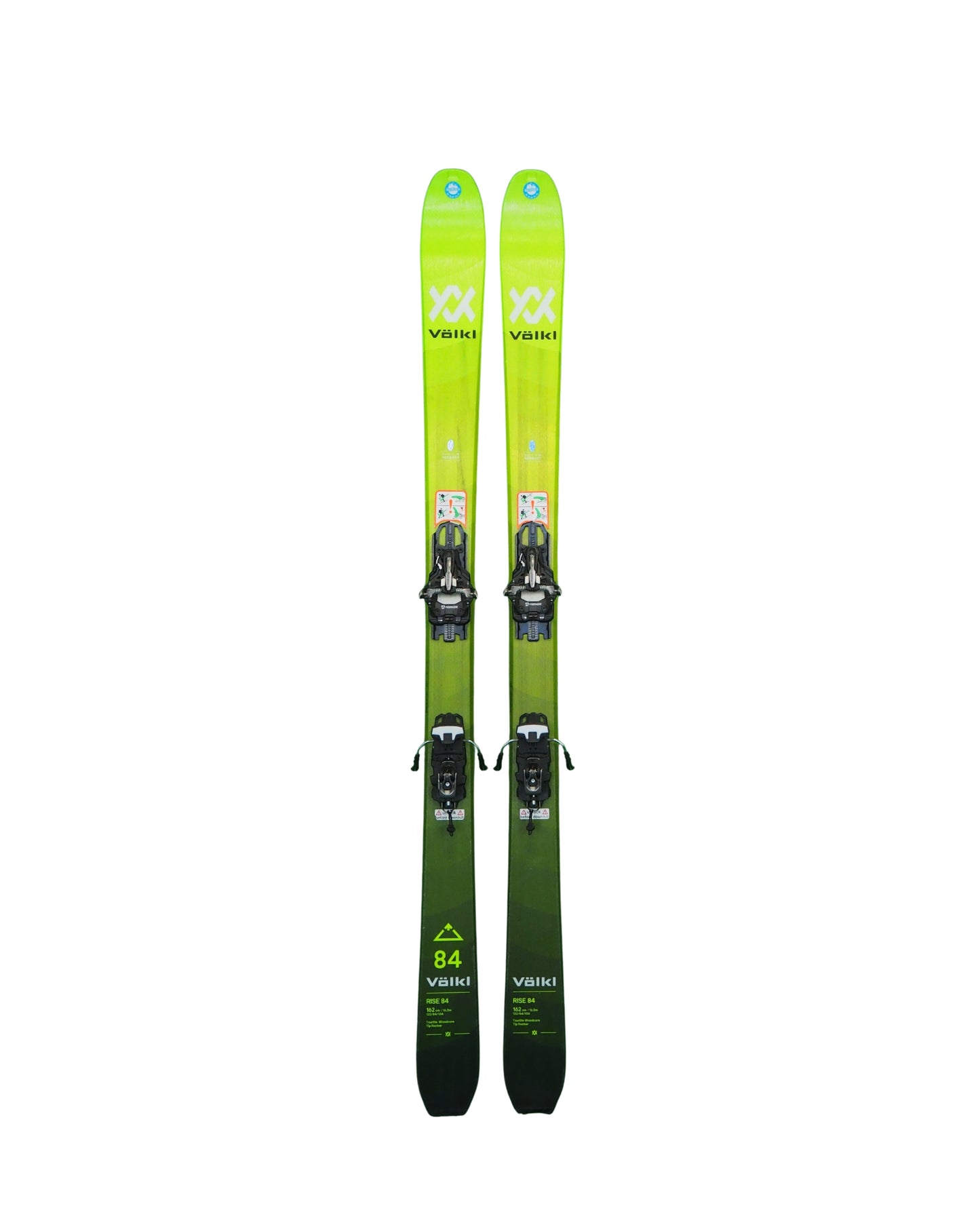 Volkl- Ski de randonnée Rise 84 + fix Marker alpinist + peaux