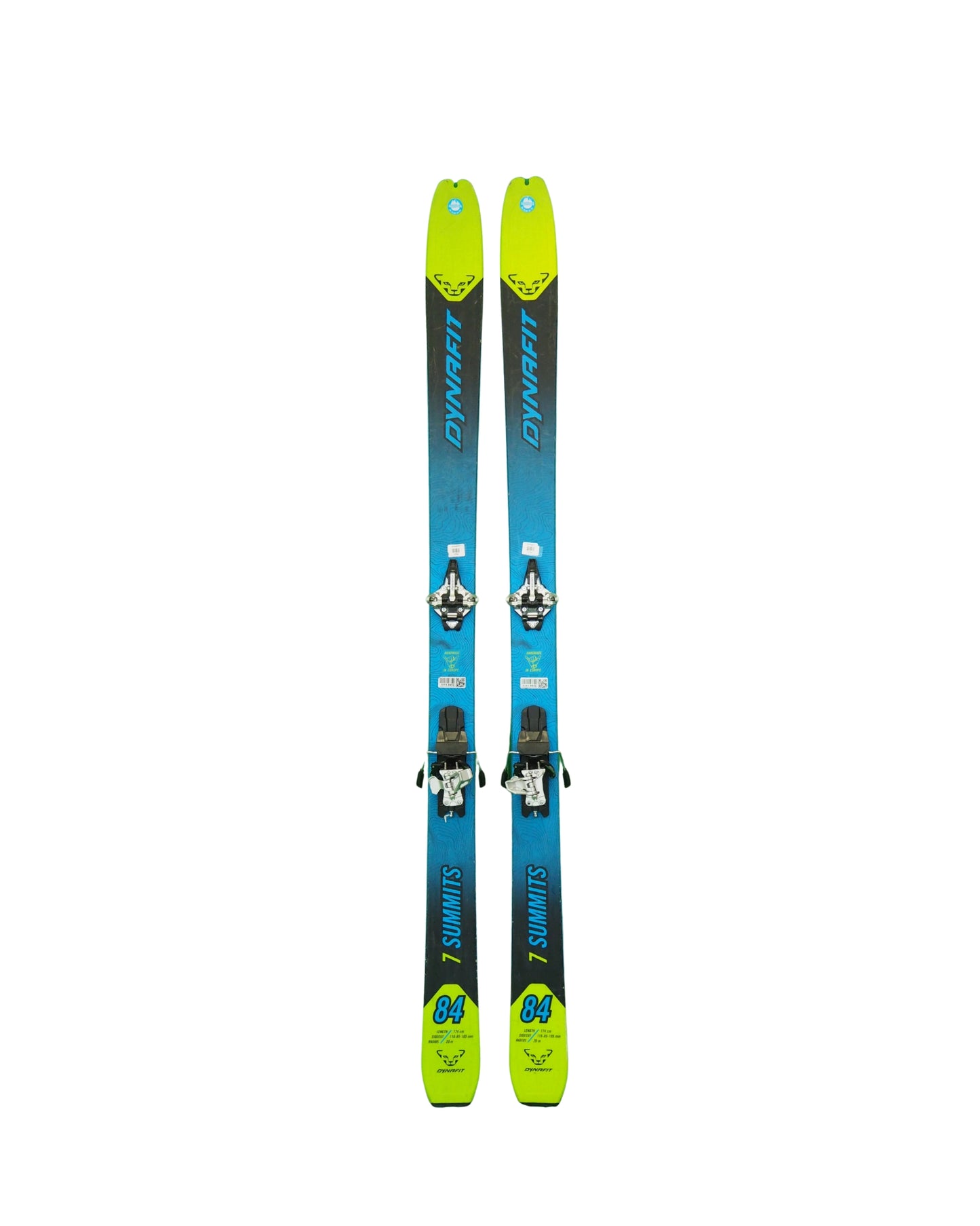 Dynafit- Ski de randonnée Seven Summits + fix Radical Natural+ peaux