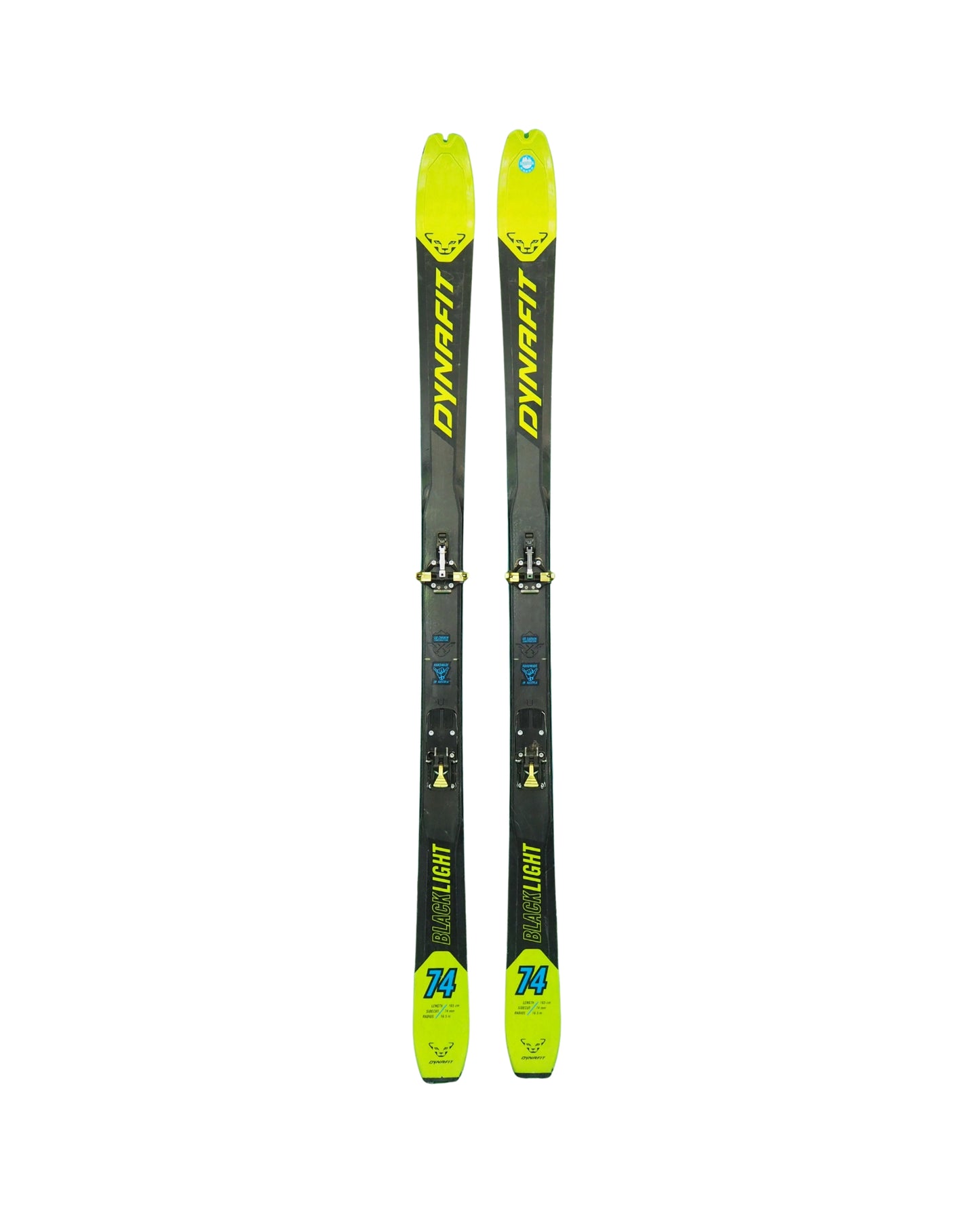 Dynafit- Ski de randonnée Blacklight 74+ fix Dynafit Superlite+ peaux