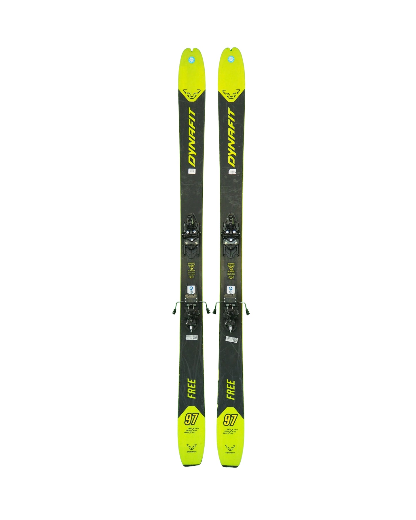 Dynafit- Ski de randonnée Free 97 + fix Dynafit ST Rotation 10+ peaux