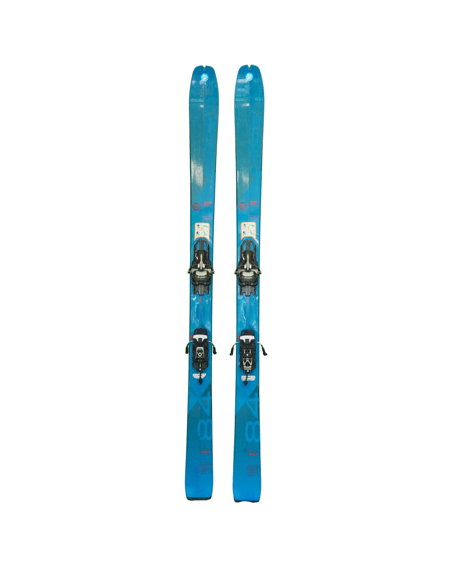 Elan- Ski de randonnée Ibex 84+ fix Marker Alpinist + peaux