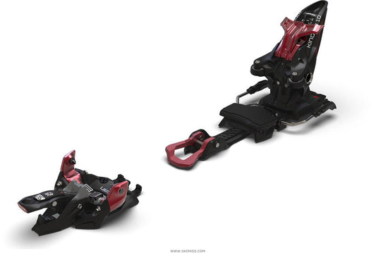 Marker Fixations de ski de randonnée - Marker Kingpin 13 Black Red 100-125mm