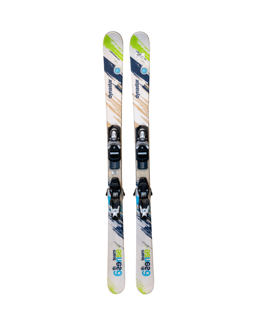 Dynastar Occasion - Ski Alpin - Dynastar Junior 6th Sense Team - Blanc / Bleu