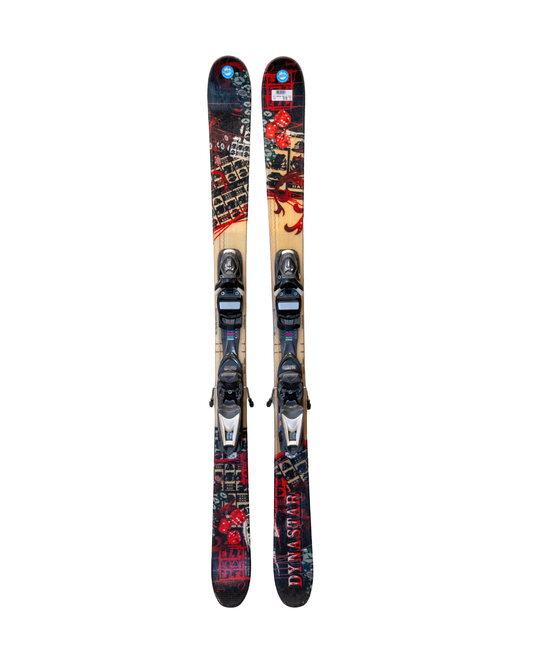 Dynastar Occasion - Ski Alpin - Dynastar Junior 6th Sense Serial - Noir / Rouge