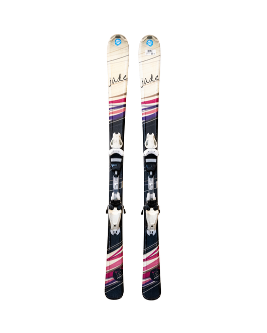 Elan Occasion - Ski Alpin - Elan Junior Jade - Blanc / Rose