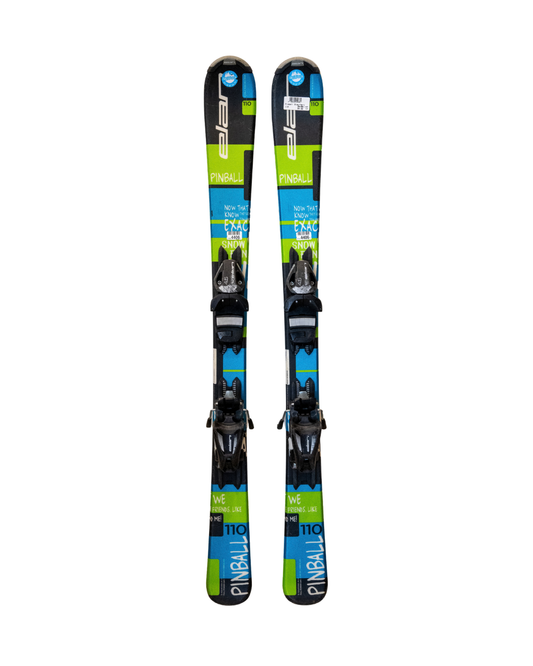 Elan Occasion - Ski Alpin - Elan Junior Pinball - Bleu / Vert