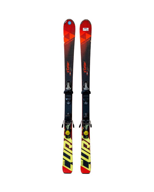 Fischer Occasion - Ski Alpin - Fischer Junior Curve Pro - Jaune / Rouge