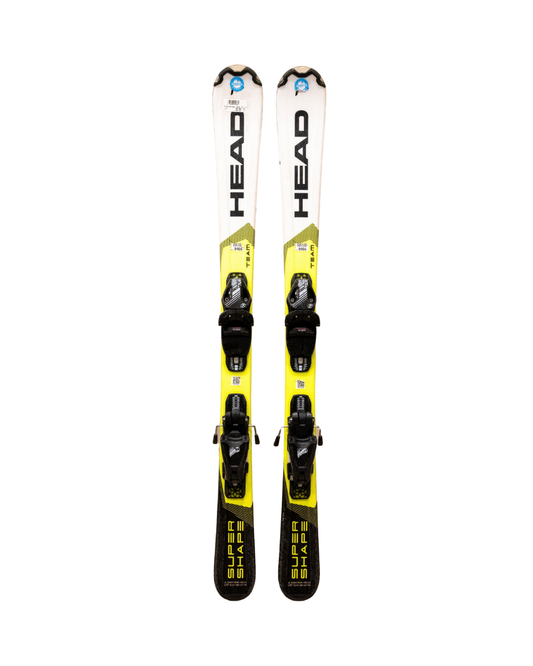 Head Occasion - Ski Alpin - Head Junior Supershape - Jaune / Blanc