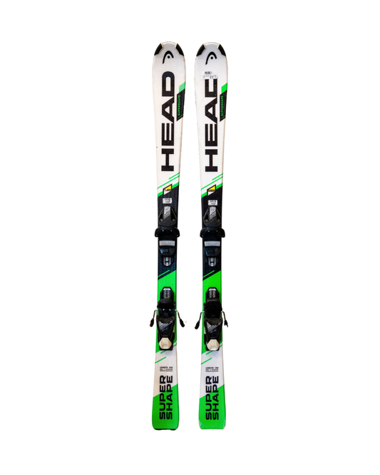 Head Occasion - Ski Alpin - Head Junior Supershape - Vert / Blanc