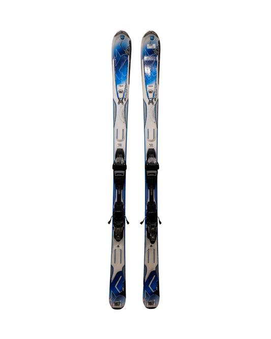 K2 Occasion - Ski Alpin - K2 AMP RX - Blanc / Bleu