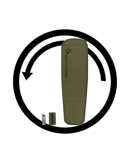 Sea to Summit Matelas Camp mat plus Self inflating RV 4,3- Regular