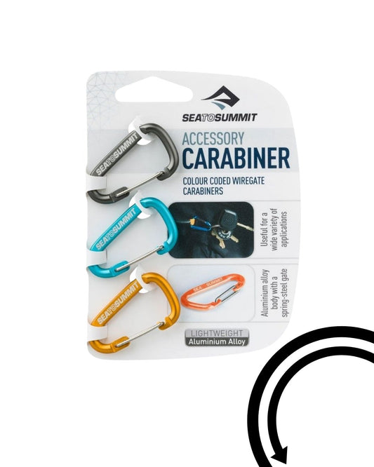 Sea to Summit PACK DE 3 MOUSQUETONS ACCESSOIRES