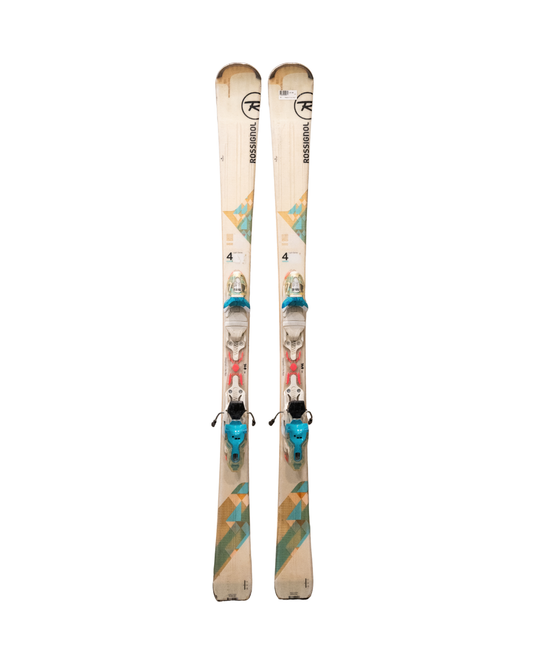 Rossignol Occasion - Ski Alpin - Rossignol Famous 4 - Blanc / Rose