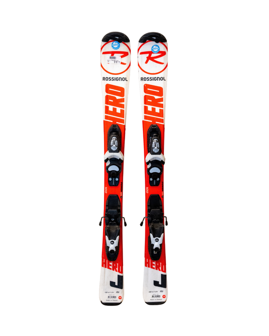 Rossignol Occasion - Ski Alpin - Rossignol Junior Hero J - Rouge / Blanc