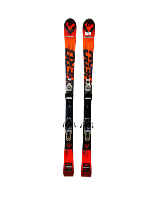 Rossignol Occasion - Ski Alpin - Rossignol Junior Hero Junior Pro ME - Rouge / Noir