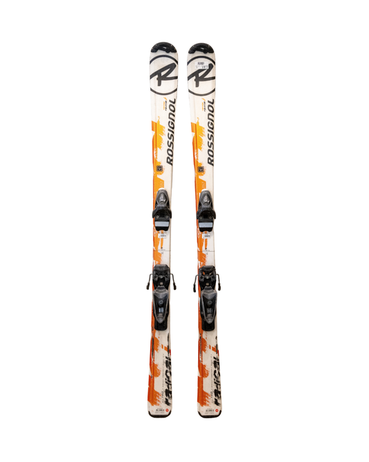 Rossignol Occasion - Ski Alpin - Rossignol Junior Radical J - Orange / Blanc
