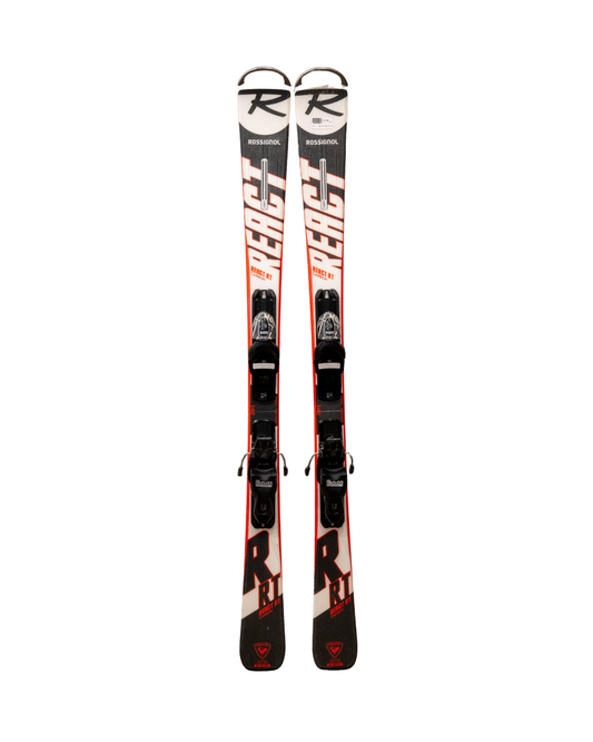 Rossignol Occasion - Ski Alpin - Rossignol React RT Carbon - Gris / Rouge
