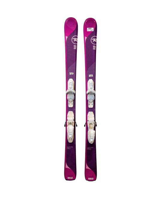 Rossignol Occasion - Ski Alpin - Rossignol Junior Temptation Pro - Violet / Rose