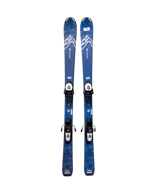 Salomon Occasion - Ski Alpin - Salomon Junior QST Max - Bleu / Blanc