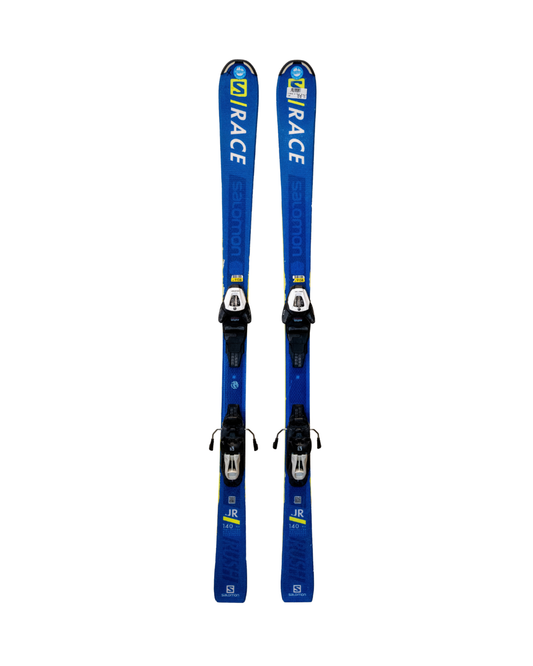Salomon Occasion - Ski Alpin - Salomon Junior S Race Jr Rush - Bleu / Jaune