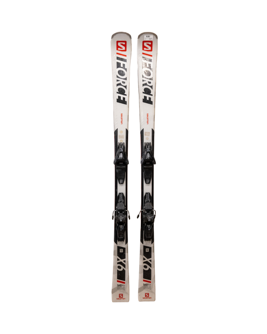 Salomon Occasion - Ski Alpin - Salomon S Force X6 - Gris / Noir