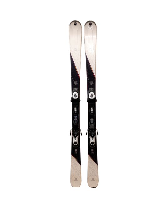 Salomon Occasion - Ski Alpin - Salomon W Max X7 - Blanc / Violet