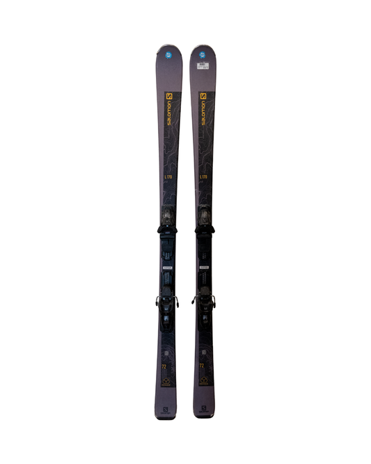 Salomon Occasion - Ski Alpin - Salomon Distance 72 - Gris / Noir