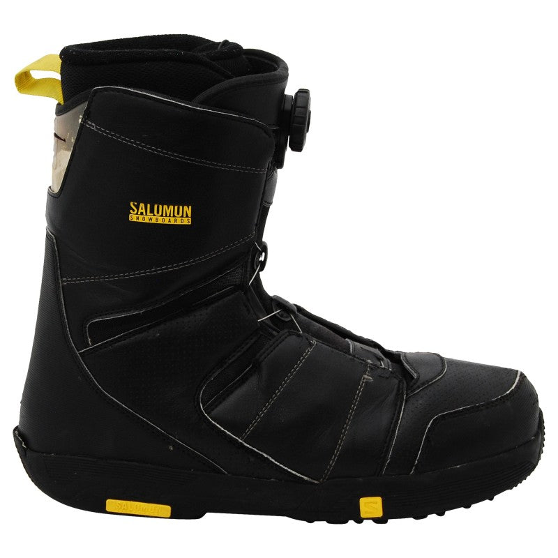 Salomon Boots de snowboard homme - Salomon Faction RTL - Black/Yellow