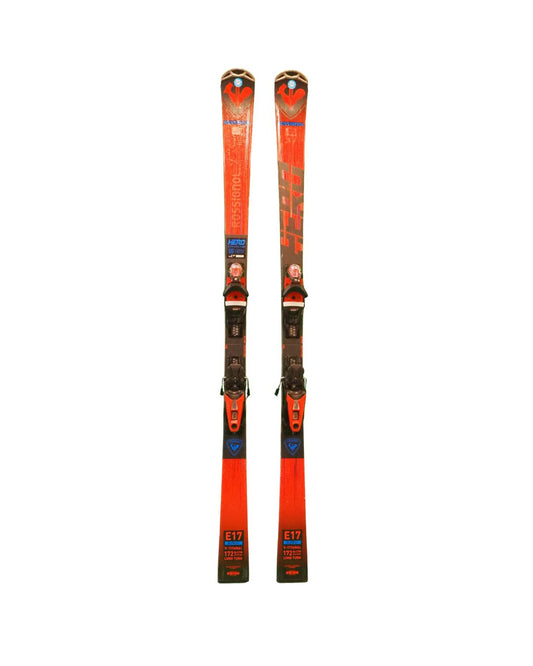 Skis alpins- Rossignol Hero Elite LT Ti + fixations Look Konect