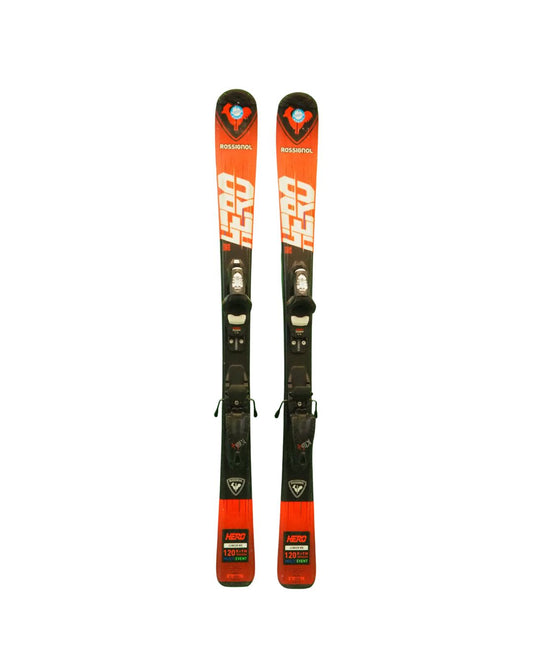 Skis alpins- Rossignol Hero Junior + fixations Look Kid 4