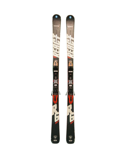 Skis alpins- Rossignol React 6 Compact + fixations Look Xpress 11