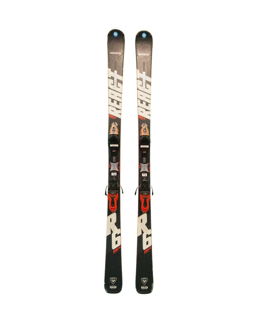 Skis alpins- Rossignol React 6 Compact + fixations Look Xpress 11