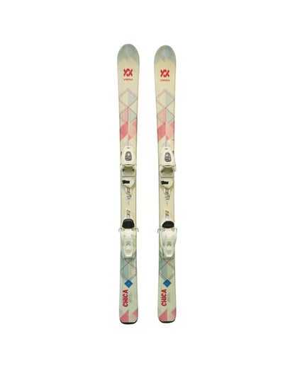 Skis alpins- Volkl Chica Junior + fixations Marker 4.5
